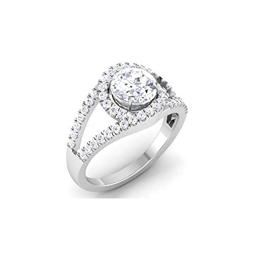 Avsar Jewellery 14k (585) White Gold Ring for Women