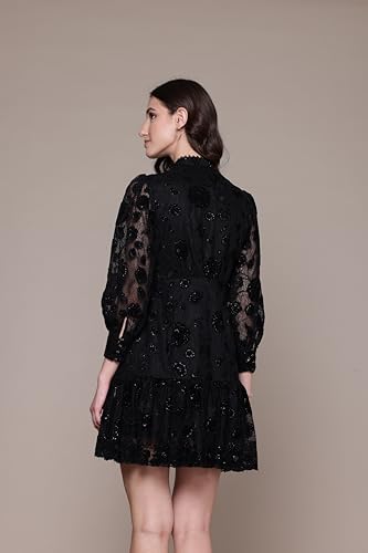 Label RITU KUMAR Black Molly Shift Dress