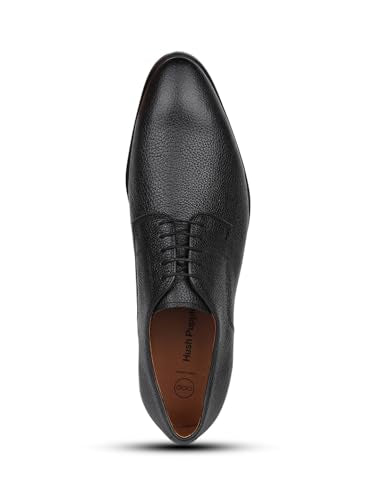 Hush Puppies MESA PDM Laceup, Men's Black Formal Derby Shoes Size- UK- 7