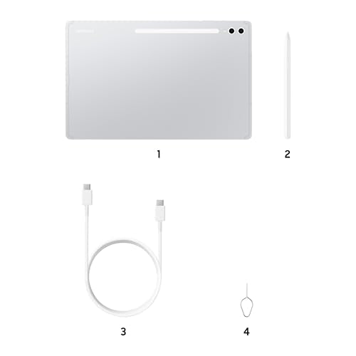 Samsung Galaxy Tab S10 Ultra [Smartchoice], S Pen in-Box, 36.99 cm (14.6 inch) Dynamic AMOLED 2X Display, 12 GB RAM, 512 GB Storage, Wi-Fi Tablet, Platinum Silver