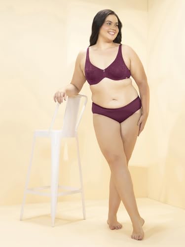 Amante Non Padded Wired Super Support Bras E0014C103836C Purple