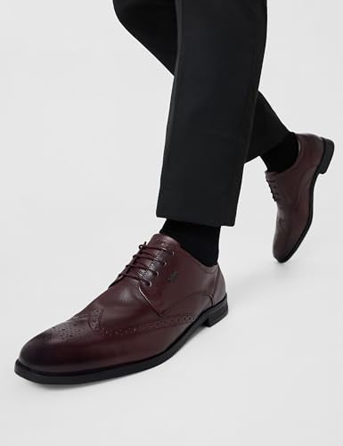 Lee Cooper Men's Bordo Workwear Brogue Shoes