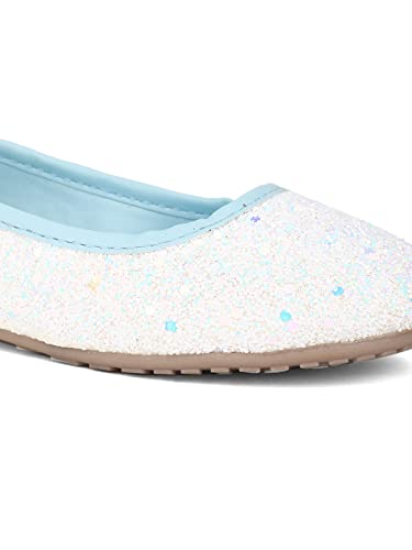 Disney Unisex-Child ICE Princess Crystal Blue Sneaker - 1 UK (3110158)