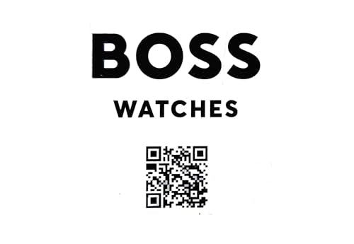 BOSS Top Qtz Fashion Chrono Brown Round Dial Men's Watch|Ionic Plated Black Steel Material|Black Color Band - 1514095