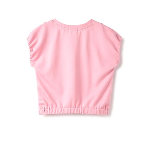 United Colors of Benetton Girl's Regular Fit Top (25P30P5G3F00IPN5_Pink