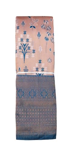 SREE KUMARAN Women's Kanchipuram Kubera Silk Pure Pattu Sarees With Blouse (VSK325-12)