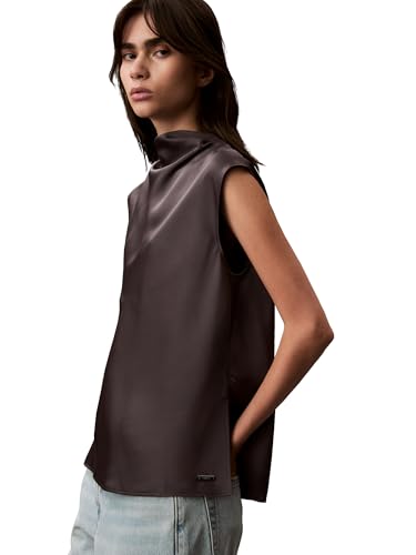 Calvin Klein Jeans Women's Solid Regular Fit T-Shirt (44B917G021_Grey