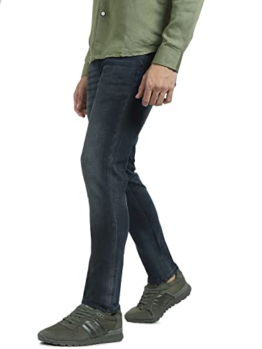 Jack & Jones Men's Cotton Blend Skinny Fit Blue Jeans_28