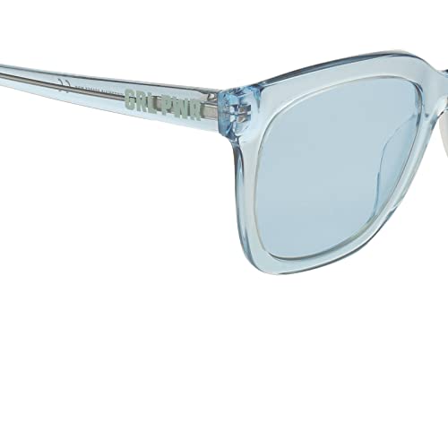 Victoria secret Solid Square Women Sunglasses PK0018/S 89N 55 |55| Green Color Lens