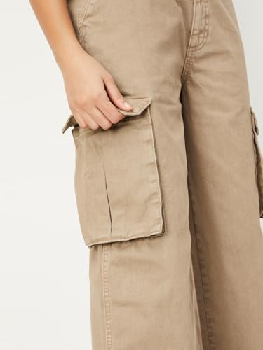 Max Women's Regular Cargos (BRONCO2D_White