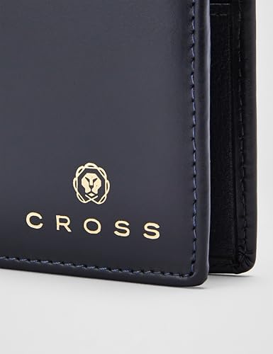 Cross Navy Men's Wallet (AC1108366_1-5)