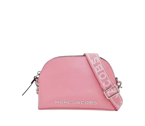 Marc Jacobs Small Dome Leather Crossbody Bag, Petal Pink, S, Crossbody