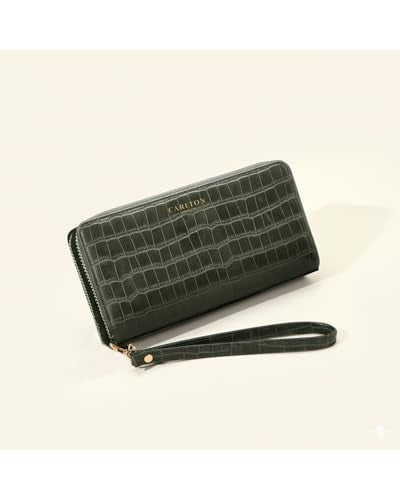 Carlton London Women Wallet,Olive,Free Size