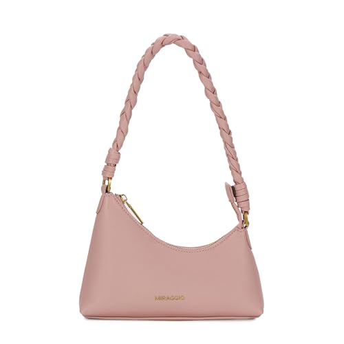 Miraggio Carla Shoulder Bag For Women | Small Shoulder Bag | Gift Items For Women (Pink)