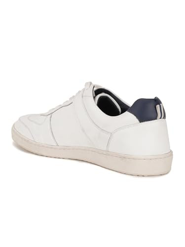 Hush Puppies Men's SMITH WHITE E White Casual Shoe's - 7 UK (8511099)
