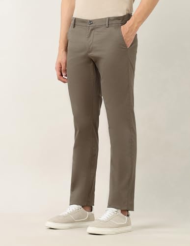 Arrow Sports Mens Dark-Green Pants_ASAETRO2910_34