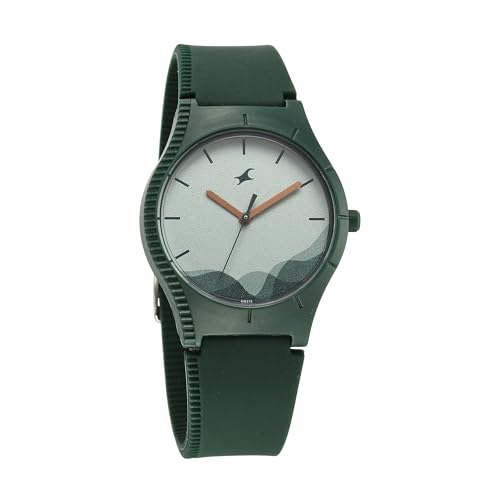 Fastrack Analog Green Dial Girl's Watch-68022PP08W