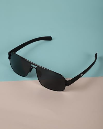 Carlton London -Men Polarised Rectangle Sunglasses P3258-C3