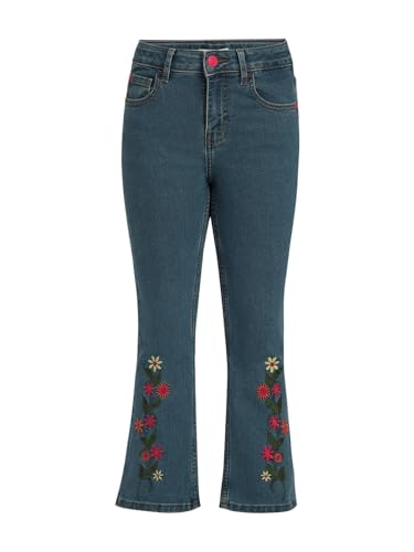 VERO MODA Girl Mid Rise Bootcut Blue Jeans