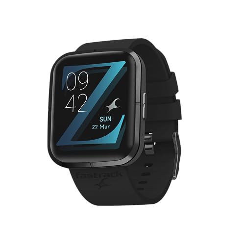 Fastrack Reflex Zingg with 1.69" UltraVU Display|SingleSync BT Calling|100+ Sports Mode|Multiple Menu Styles|E-Card Storage|Customizable Shortcuts|24x7 HRM|SpO2 & Sleep Monitor
