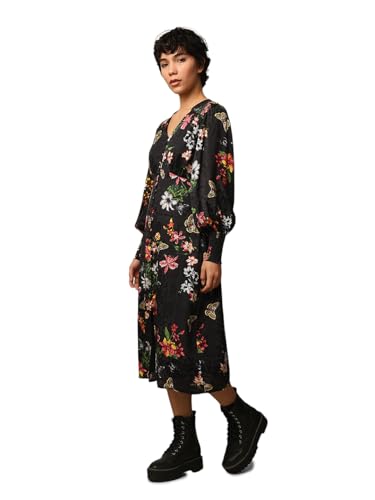 ONLY Women's Regular Fit Black Dress