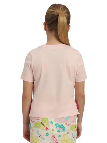 VERO MODA Girl Regular Fit Pink Tshirt