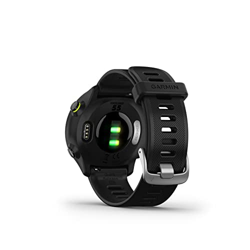 GARMIN Forerunner 55, GPS Running Watch with Daily Suggested Workouts, Up to 2 Weeks of Battery Life (Black)