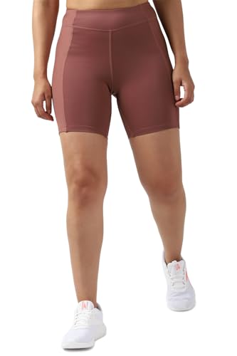 Reebok Women Polyester Shorts (Sedona Rose F23-R,S)