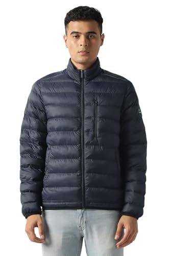 Van Heusen Men's A-Line Coat (VFJKABOFS19387_Navy