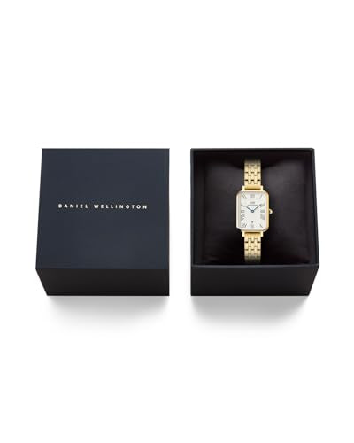 Daniel Wellington White Rectangle Dial Analogue Women's Watch - DW00100861K