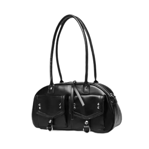 LOOM TREE® Women Underarm Bag Portable Black Clutch Bag For Shopping Birthday Traveling | Womens Handbags & Bags