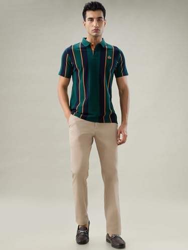 Raymond Green Stripe Pattern Men T-Shirt