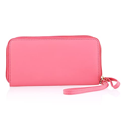 Fastrack Polyurethane Women Western Wallet(Pink Punch)