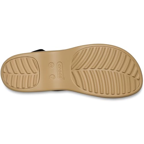 Crocs Brooklyn Sky Women Sandal (Color-Black | Size-7)