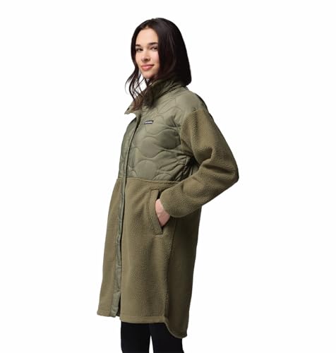 Columbia Women Green Cloud Point Fleece Jacket, XL