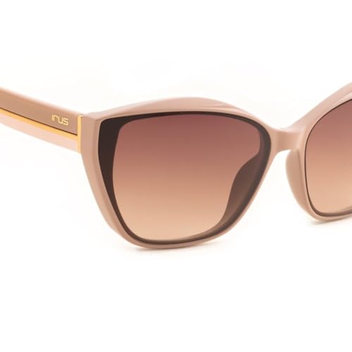 IRUS Gradient 100% UV protected sunglasses | Women | Full Rim | Cat Eye | Large