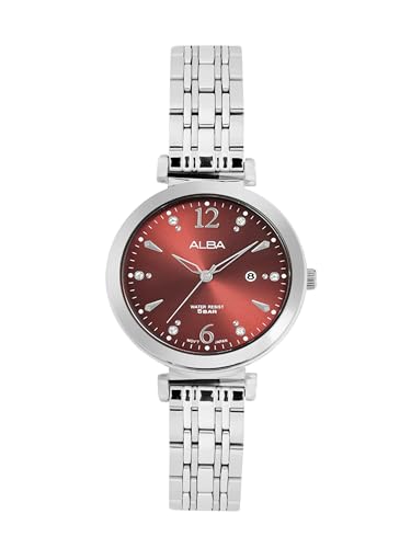 ALBA Analogue Maroon Dial Women's Watch-AH7BW3X1