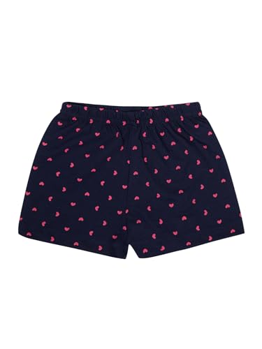 BODYCARE Girls Tshirt & Shorts Set - Fuchsia & Navy