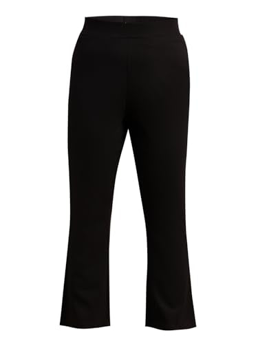 VEROMODA Curve Women's Wide Leg Pants Jet Black