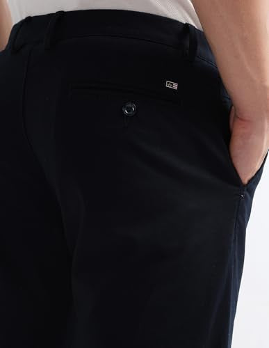 Arrow Sports Men's Regular Casual Pants (ASAKTR2603_Navy