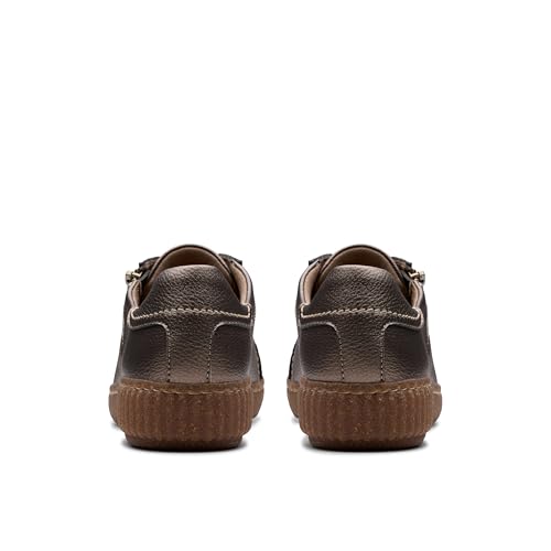 Clarks Women's Caroline Janna, Bronze Metallic, 8