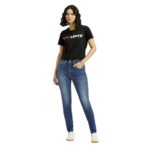 Levi's Women's 721 High Rise Skinny Blue Jeans