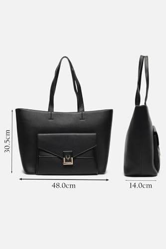 Women Black Formal Handbag