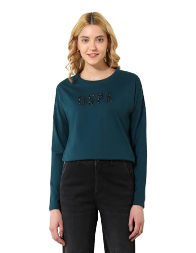 U.S. POLO ASSN. Women's Oversized Fit T-Shirt (UWSS25TSH302