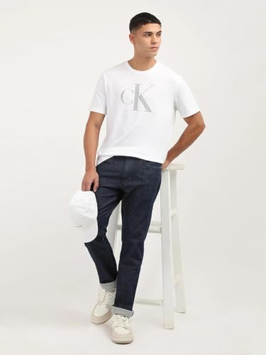 Calvin Klein Jeans Men's Slim Jeans (A4-J3258591A4_Bright Blue