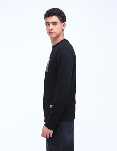 Regular Fit Brand Print Sweatshirt