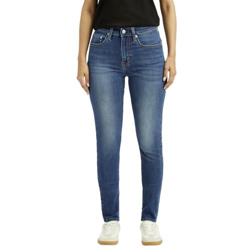 Levi's Women's 721 High Rise Skinny Blue Jeans
