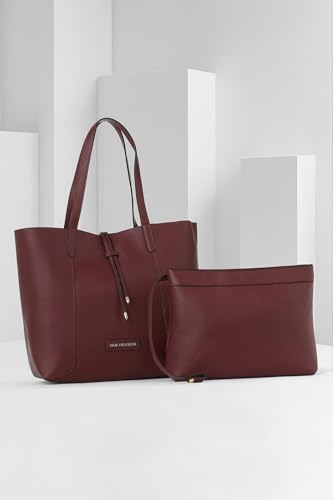 Van Heusen Women's Tote Bag (Burgundy)