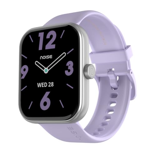 Noise New Launch ColorFit Pulse Air Smartwatch with BT Calling, 1.85" TFT Display, Lightweight 45g Design, Heart Rate & Step Tracking, Multi-Sport Modes, Find My Phone, Water Resistant (Soft Lavender)