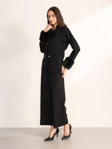 Kazo Women's Rim Jacket With Removable Cuff (Black XL)
